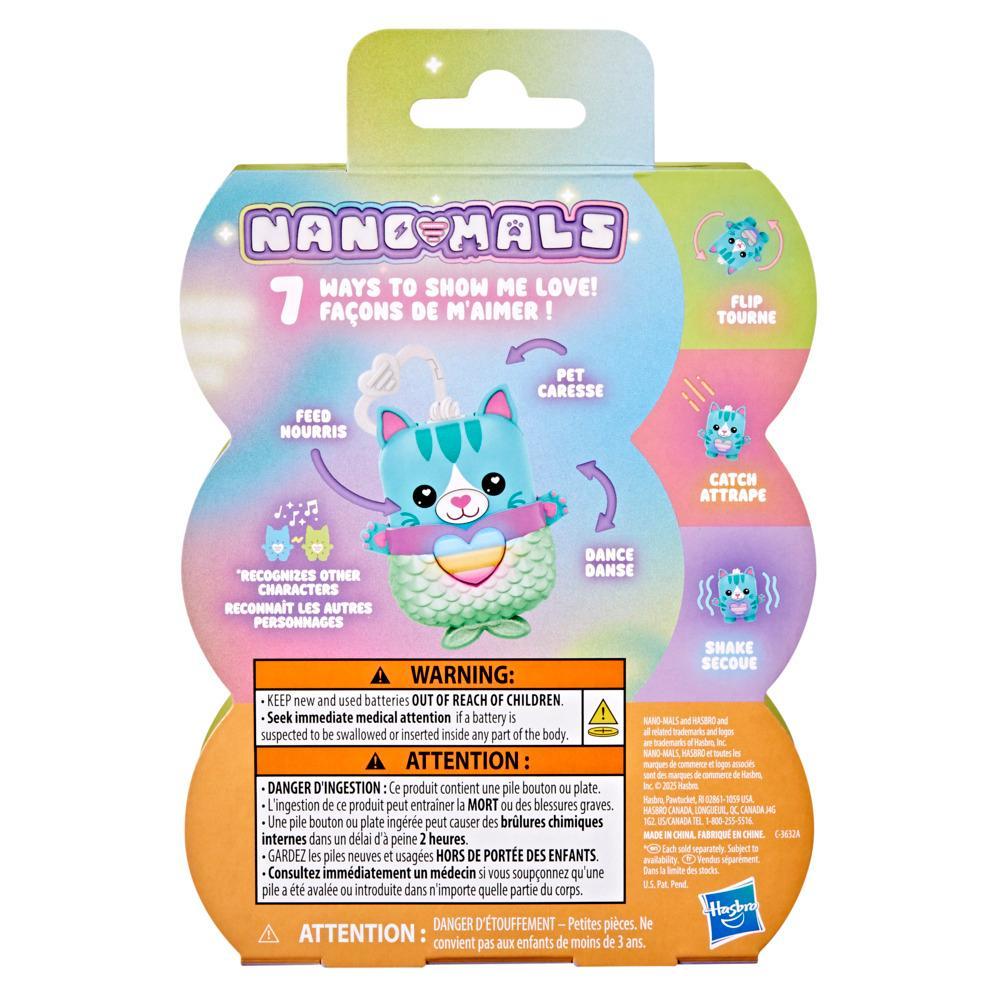 Hasbro Nano-mals?Pawtricia the Blue Kitty Electronic Fidget Pet - Image 8