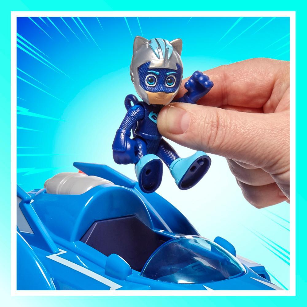 PJ Masks Power Heroes Cat Racer with Lights and Sounds Preschool Toys - Image 2