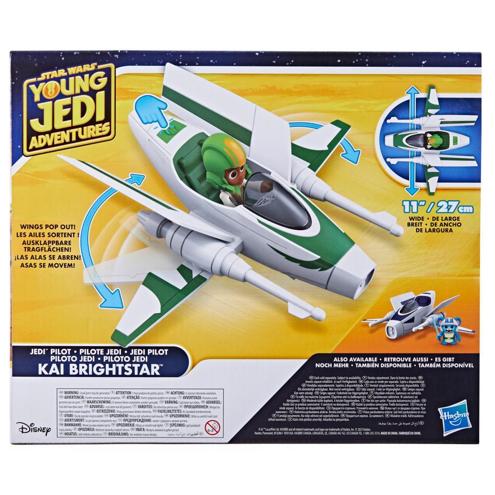 Star Wars Young Jedi Adventures Jedi Pilot Kai Brightstar Preschool Toys 4-Scale - Image 8
