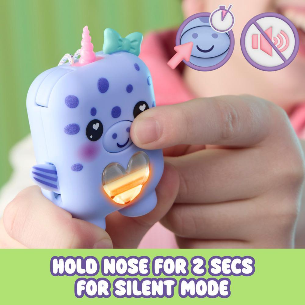 Hasbro Nano-mals?Blubby the Narwhal Electronic Fidget Pet - Image 2