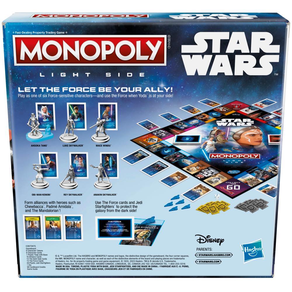 Monopoly Star Wars Light Side Edition Board Game for Families Games for Kids 8 - Image 3