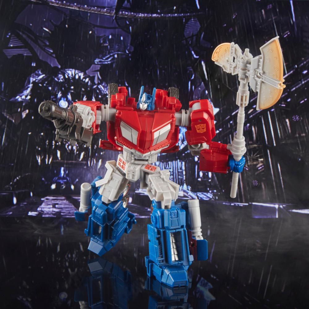 Transformers Studio Series Voyager 03 Gamer Edition Optimus Prime Converting Action Figure 65 - Image 3