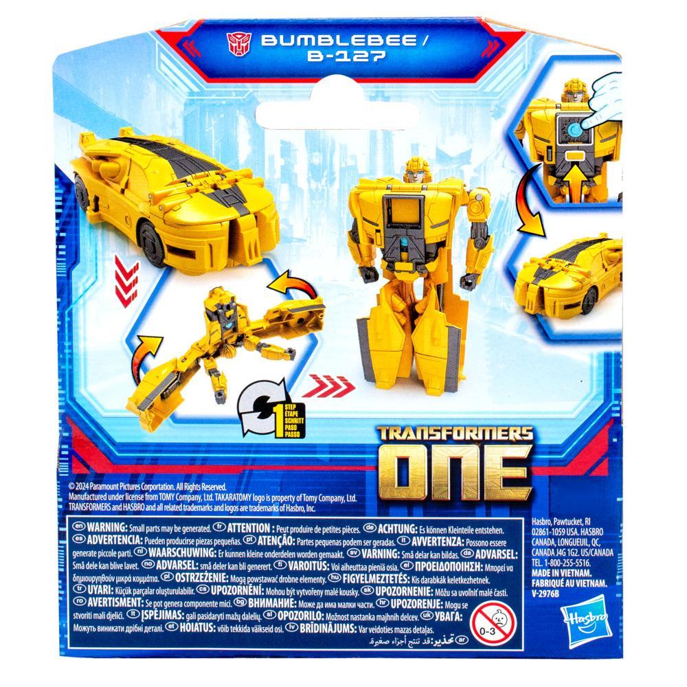 Transformers One Cog Changer Bumblebee B-127 4 Action Figures for Kids Age 6 - Image 8