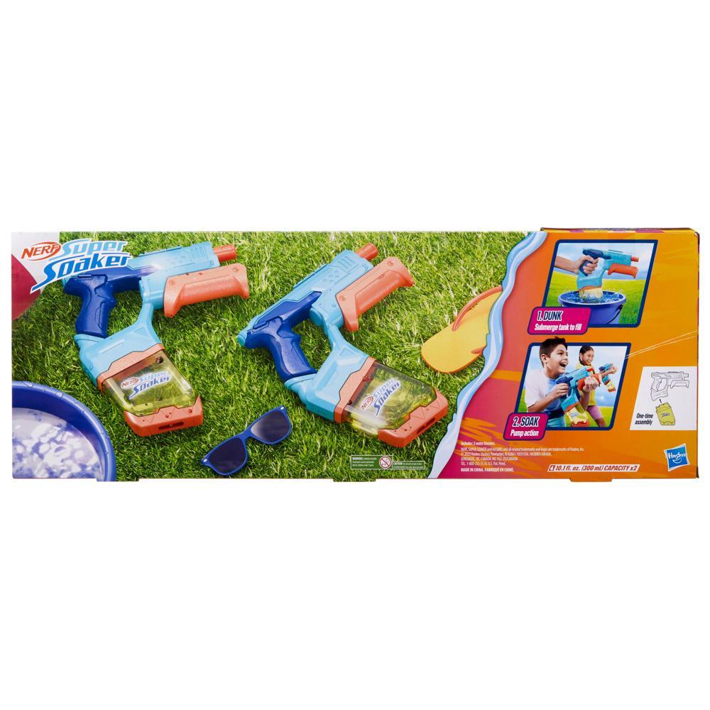 Nerf Super Soaker Dunk-Fill Water Blaster 2-Pack Instant Fill 11 Fluid Ounce Tanks Water Toys 6 - Image 8