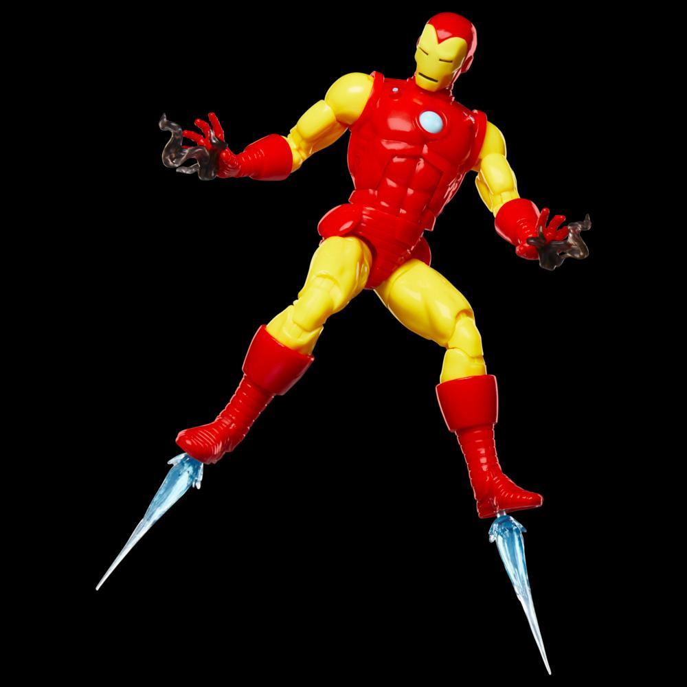 Marvel Legends Series Iron Man Retro Marvel Comics Collectible Action Figure 6 - Image 10