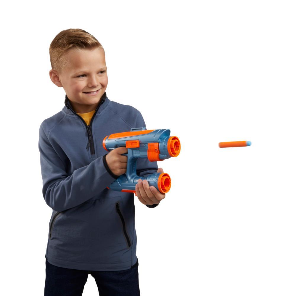 Marvel Studios Guardians of the Galaxy Vol 3 Nerf Star-Lord Quad Blaster Role Play Toy 3 Darts