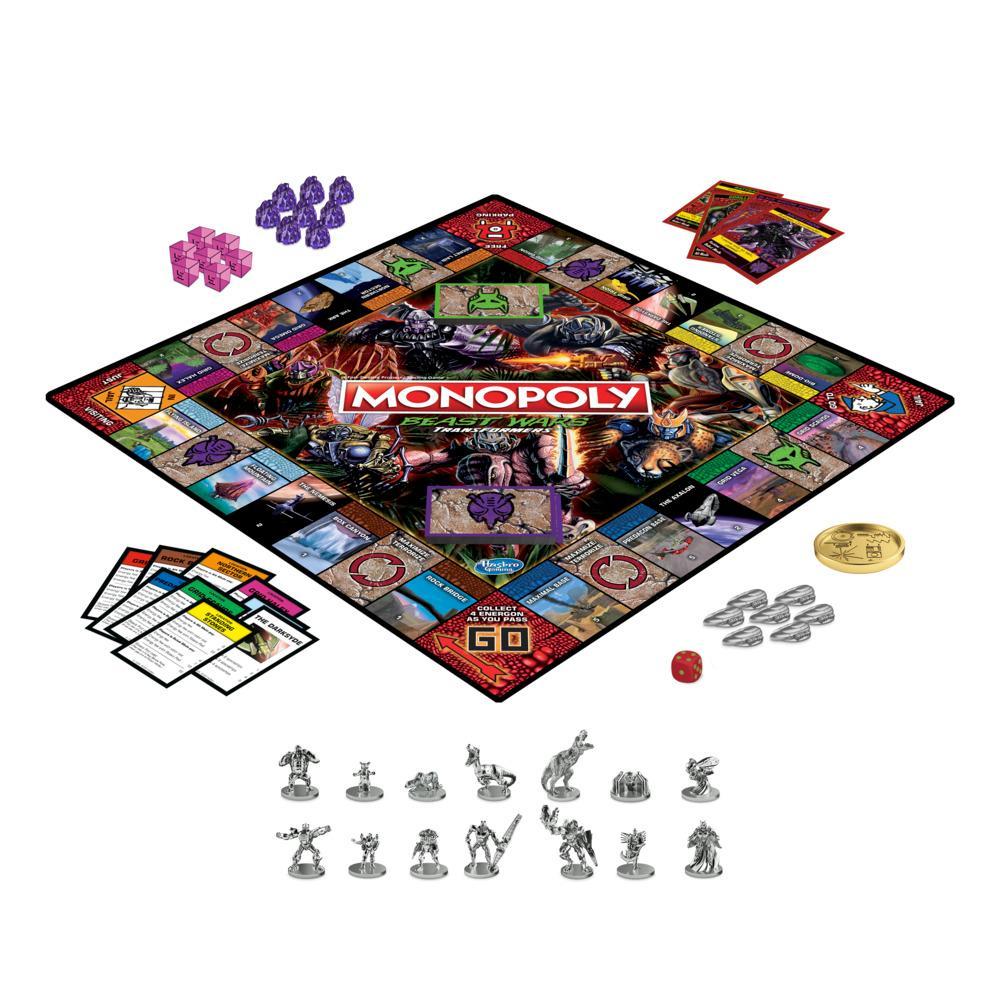 Monopoly Transformers Beast Wars Edition Board Game for Kids Ages 8 and Up - Image 7