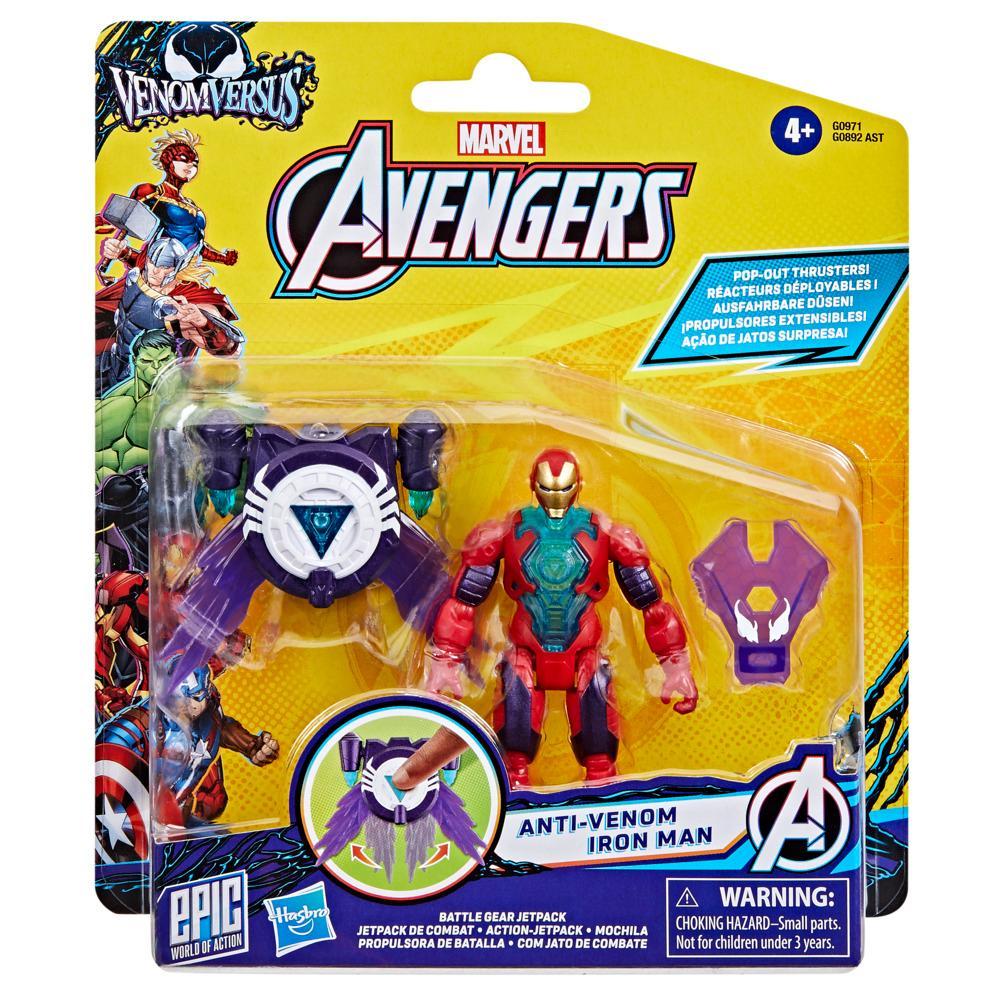 Marvel Avengers VenomVersus Epic World of Action Anti-Venom Iron Man Figure - Image 2