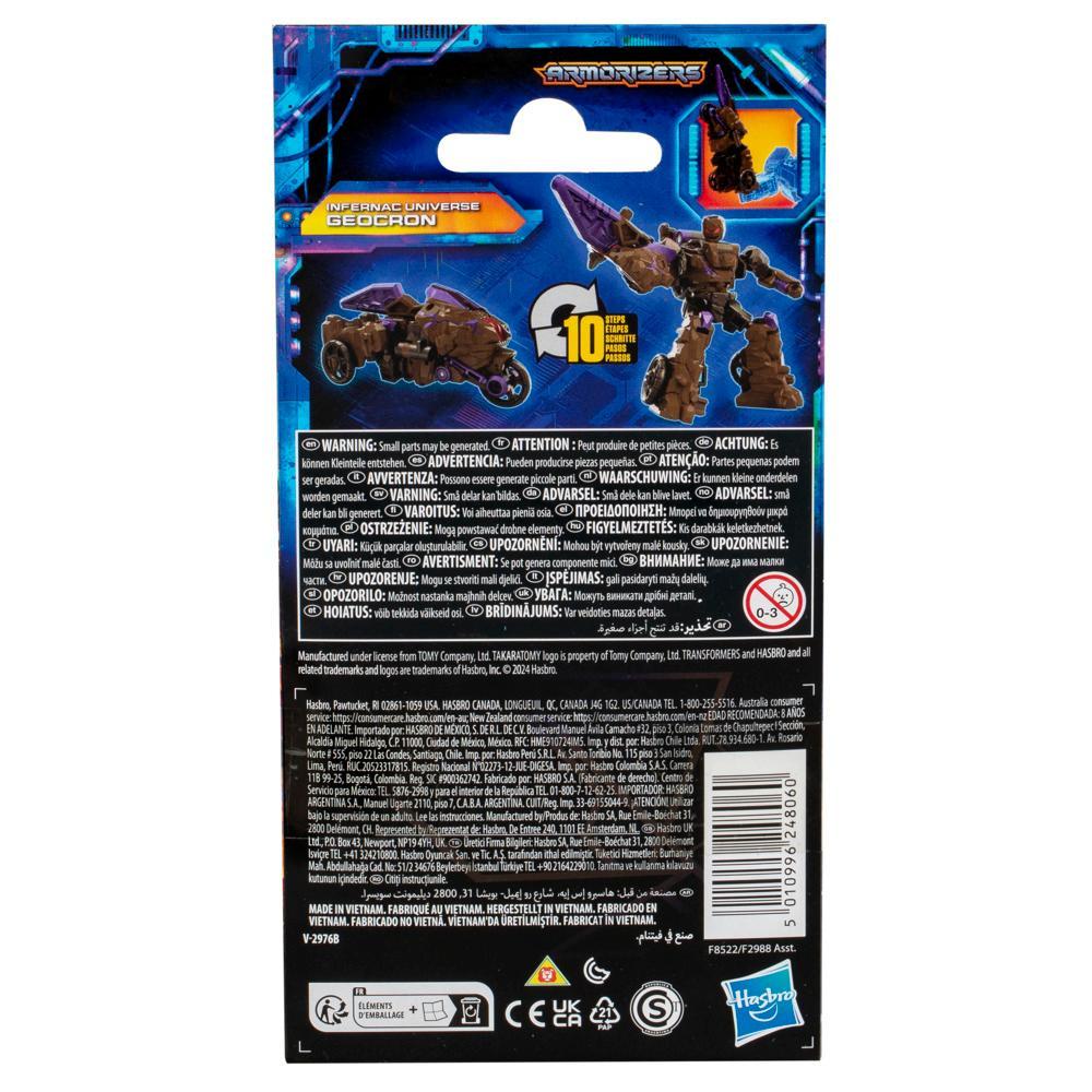 Transformers Legacy United Core Class Infernac Universe Geocron Action Figure - Image 3