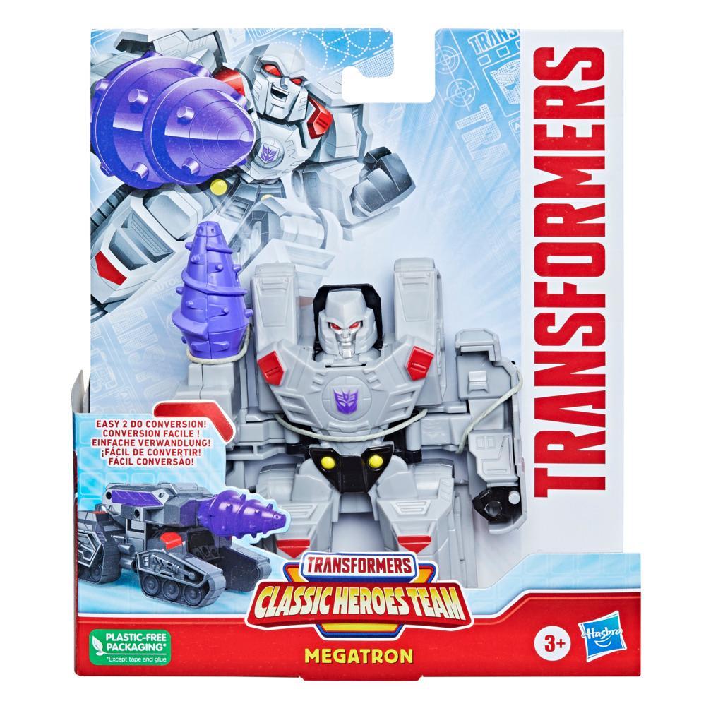Transformers Classic Heroes Team Megatron Converting Toy 45-Inch Action Figure Kids Ages 3 and Up - Image 2