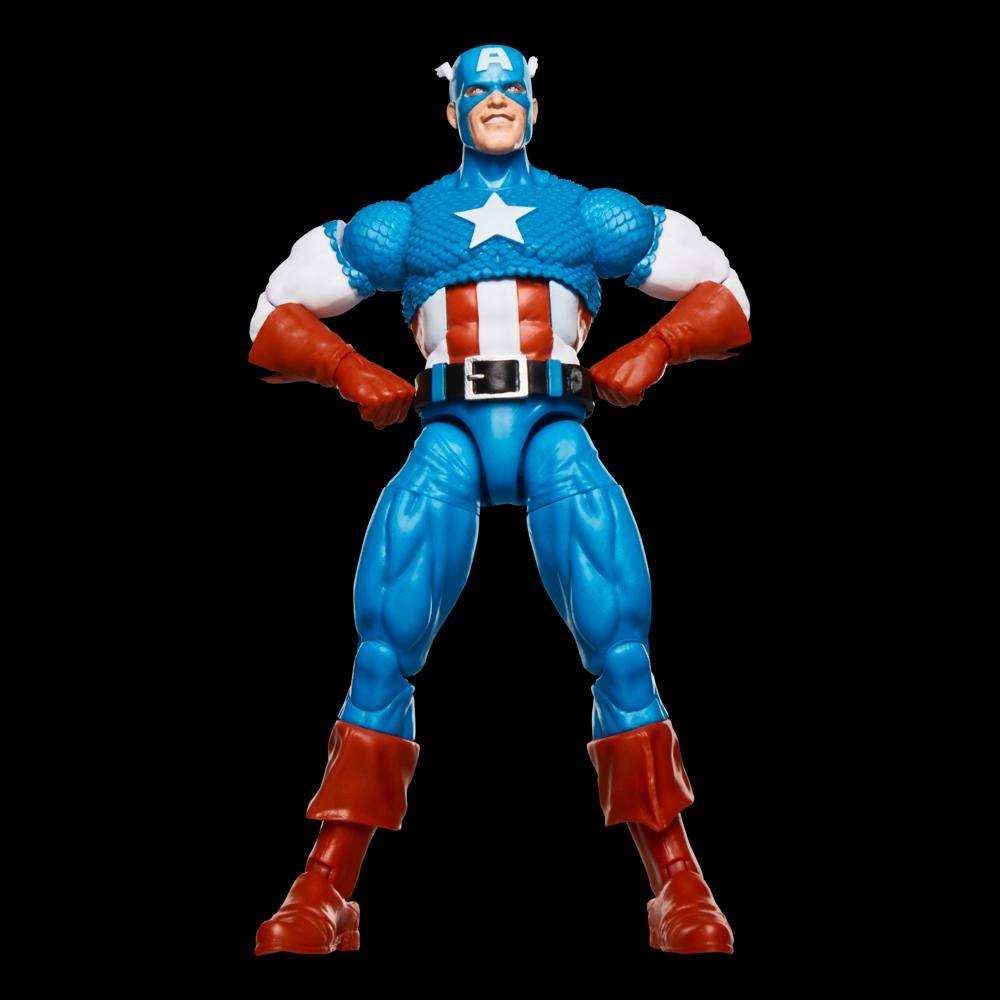 Marvel Legends Series Captain America Retro Marvel Comics Collectible Action Figure 6 - Image 5