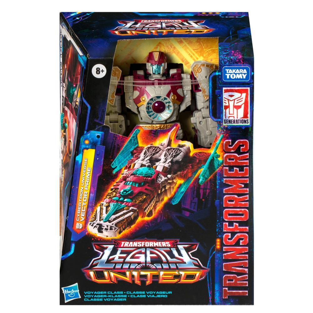 Transformers Legacy United Voyager Cybertron Universe Vector Prime 7 Action Figure 8 - Image 2