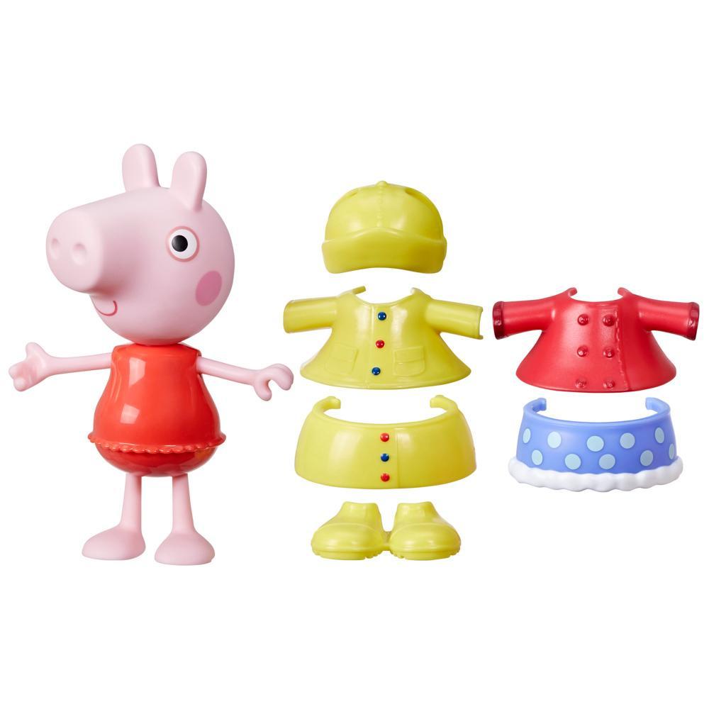 Peppa Pig Toys Peppa Pig Dress-Up 6 Figure with 6 Fashion Accessories Preschool Toys 3 - Image 6