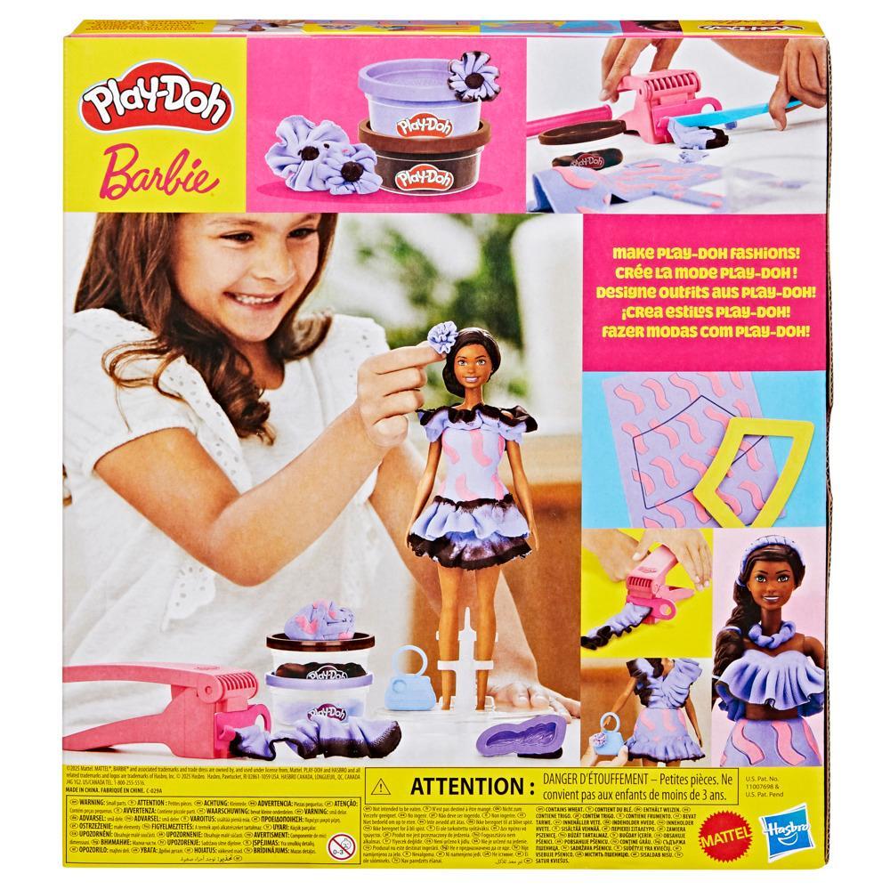 Play-Doh Barbie Fashionista Ruffles Doll Set - Image 8