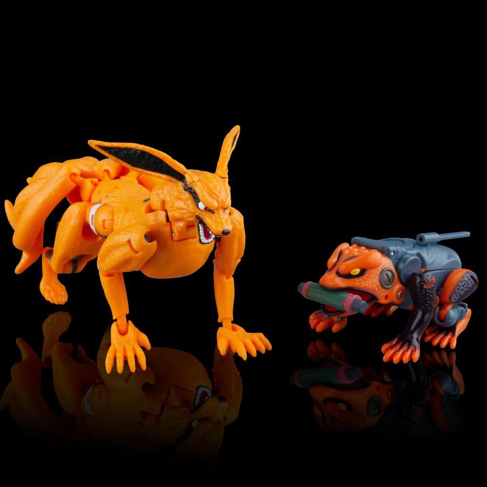 Transformers Collaborative NARUTO SHIPPUDEN Kurama and Gamakichi Action Figures 8 - Image 16