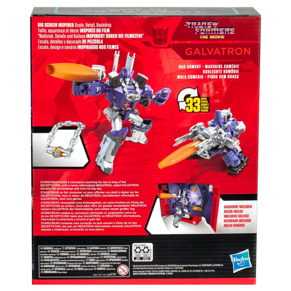 Transformers Studio Series Leader Class The Transformers The Movie 86-31 Galvatron Action Figure - Image 3