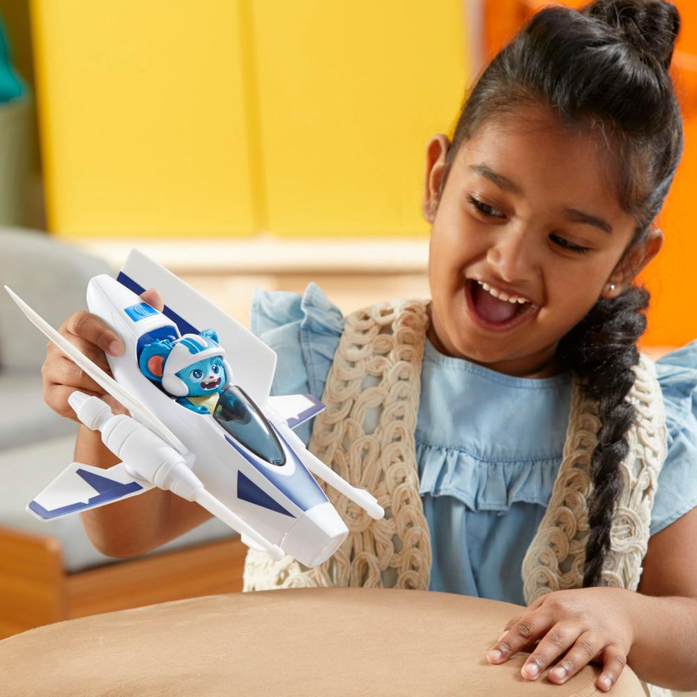 Star Wars Young Jedi Adventures Jedi Pilot Nubs Preschool Toys 4-Scale - Image 2