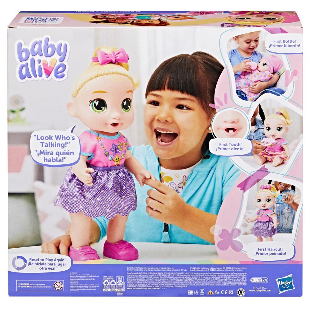 Baby Alive Baby Grows Up LaLa GooGoo Interactive Baby Doll - Image 8