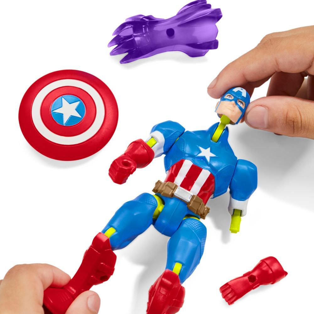 MixMashers Marvel Captain America Avengers Mix-And-Match Action Figure Accessories - Image 5